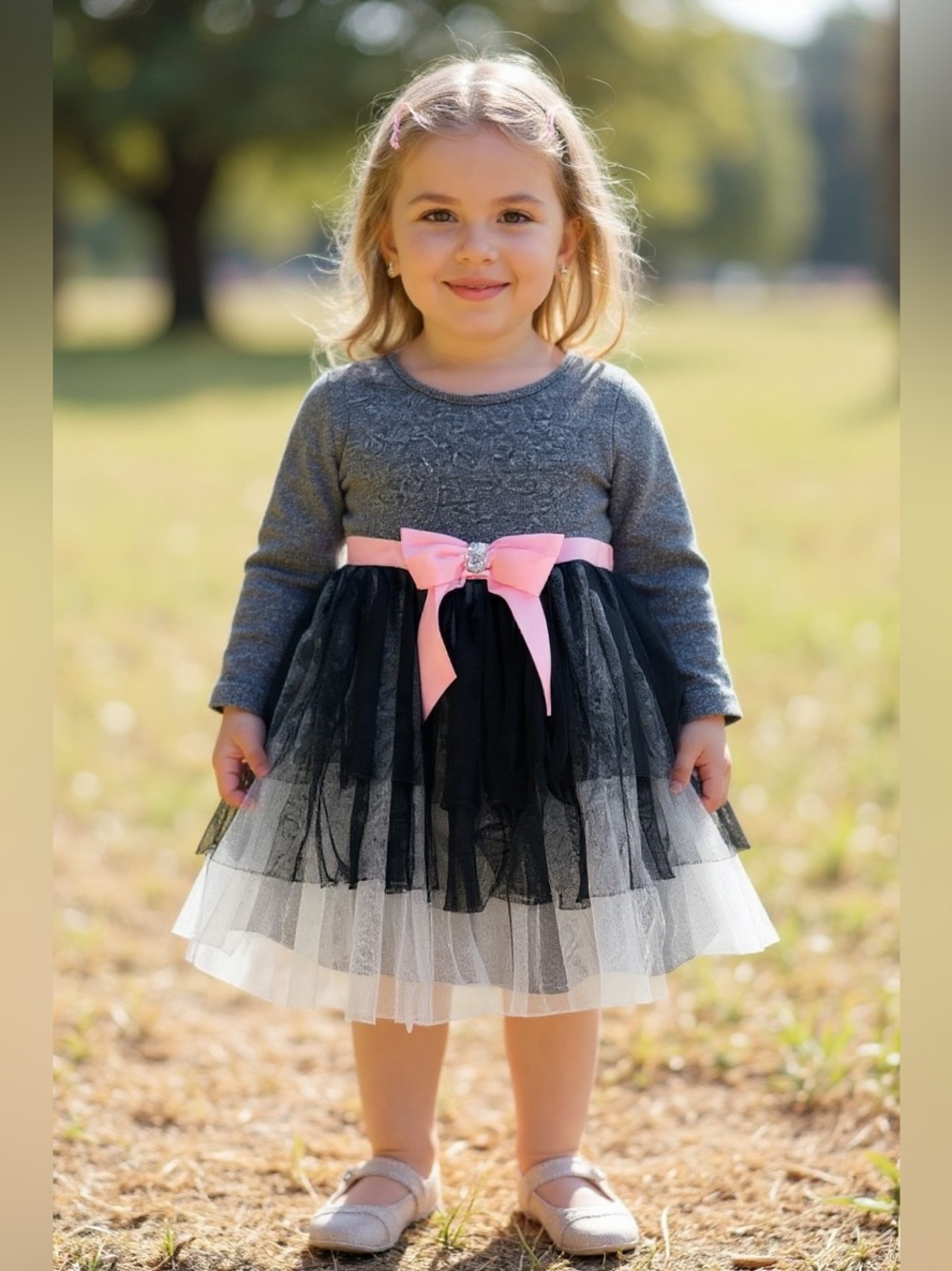 Sweet heart rose toddler girl formal dress 3T